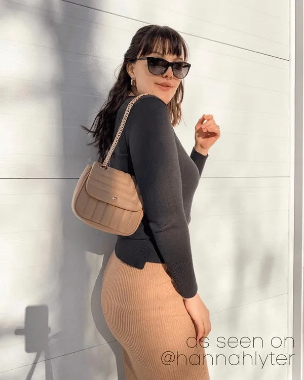 Quilted Flap Bag
