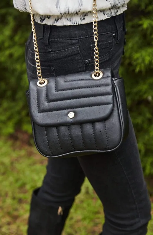 Quilted Flap Bag