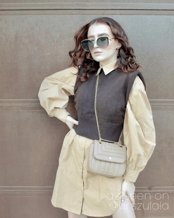 Quilted Flap Bag