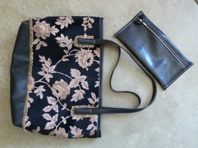 "No-Animal" Leather and Tapestry Purses Bags Wallets Belts and Phone Pouches