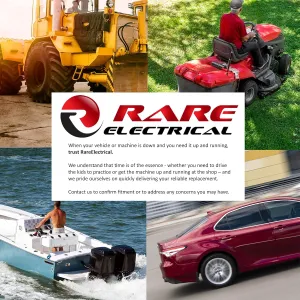 RAREELECTRICAL New Ccw Starter Compatible With Italjet Scooter Jupiter Millenium 125 150 4Cw-H1800-00-00