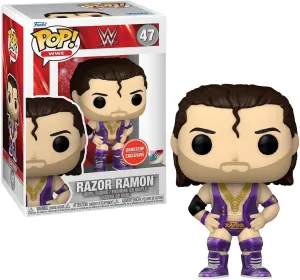 Razor Ramon (Purple Metallic) WWE Funko Pop! Vinyl Figure - GameStop Exclusive