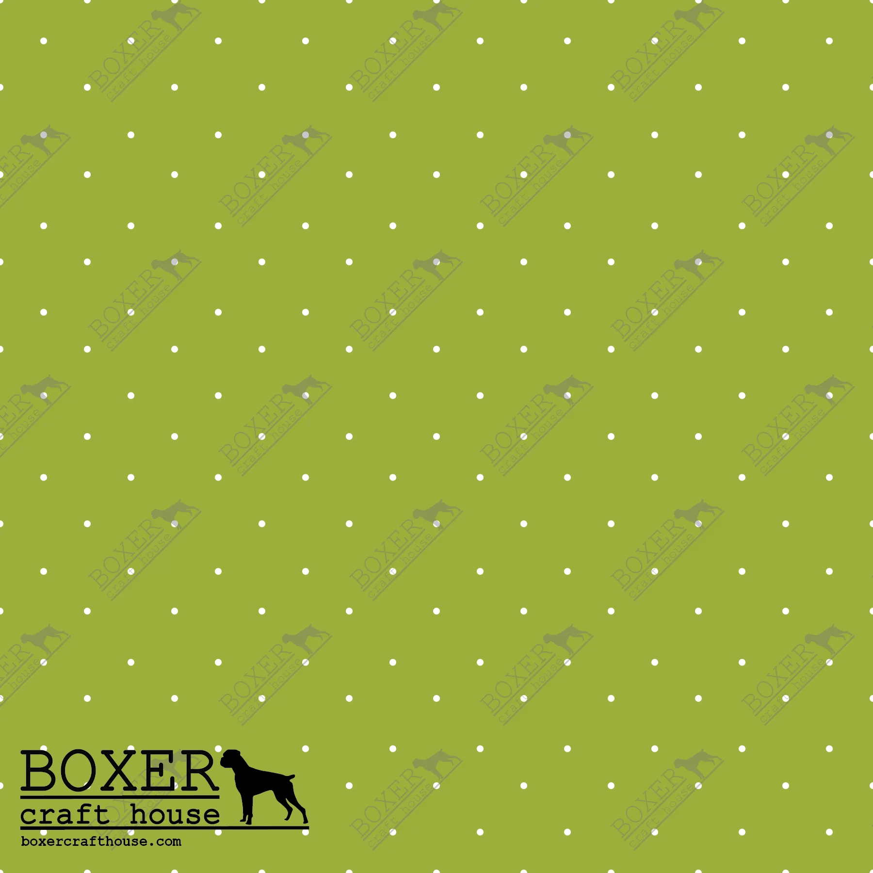 Reindeer Games - Dots Green