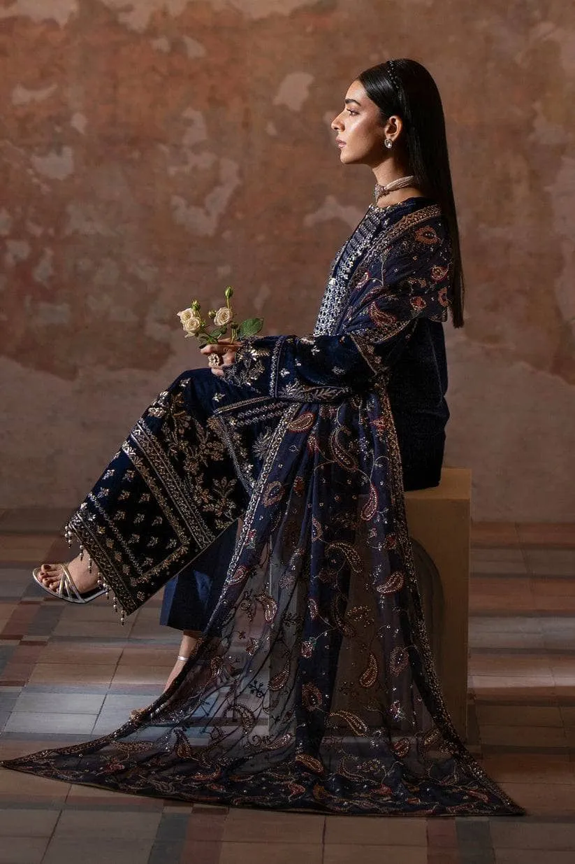 Restocked/Emaan Adeel Velvet 24/Roshni