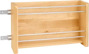 Rev-A-Shelf Wood Foil/Wrap Cabinet Door Organizer