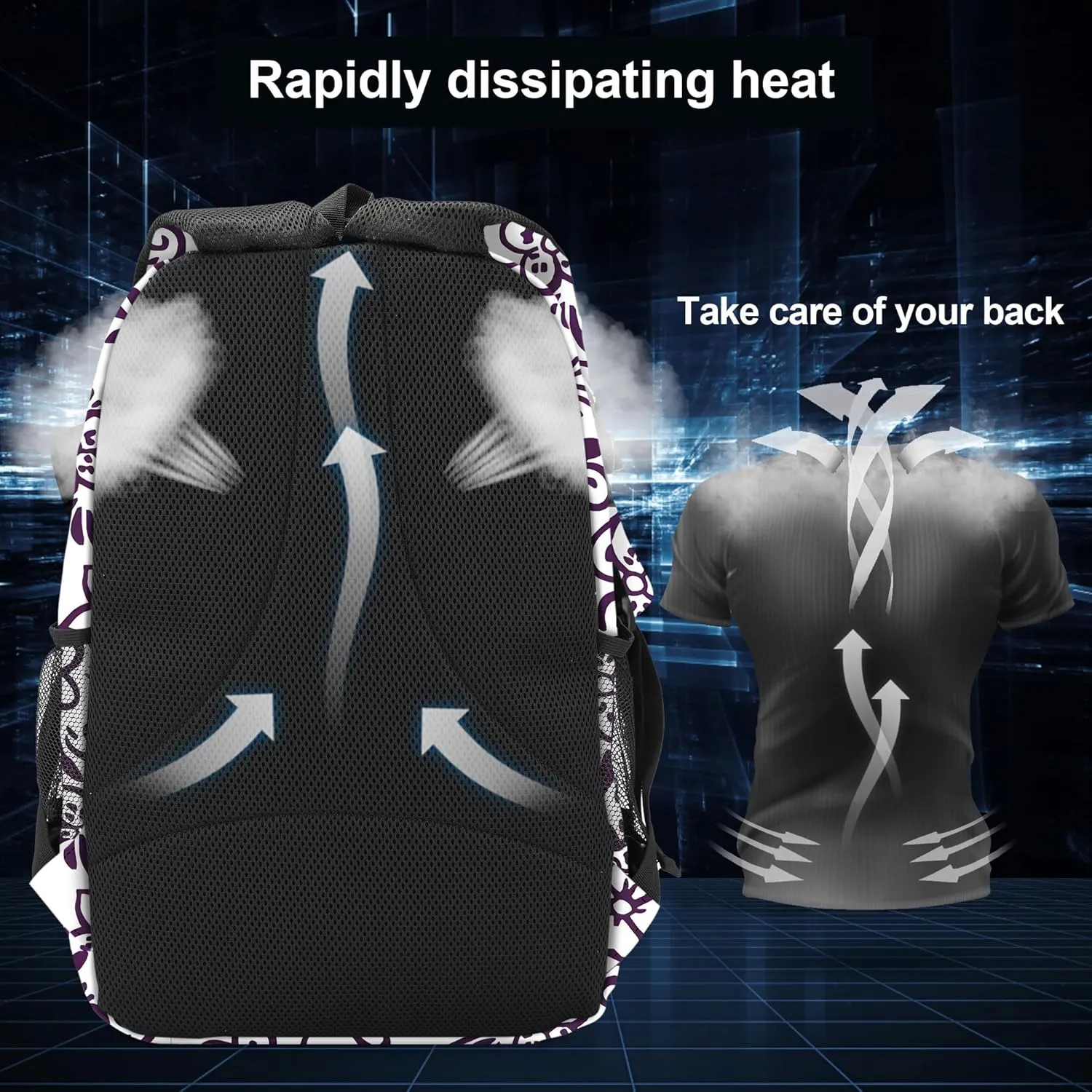 rickyh style Lightweight Elementary Durable Backpack Student Kids Waterproof Backpack