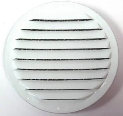 #RLW-100 4" 4PK 4" White Mini Louver