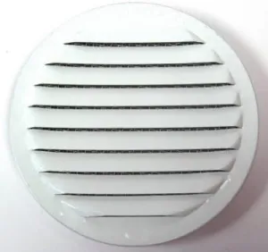 #RLW-100 4" 4PK 4" White Mini Louver