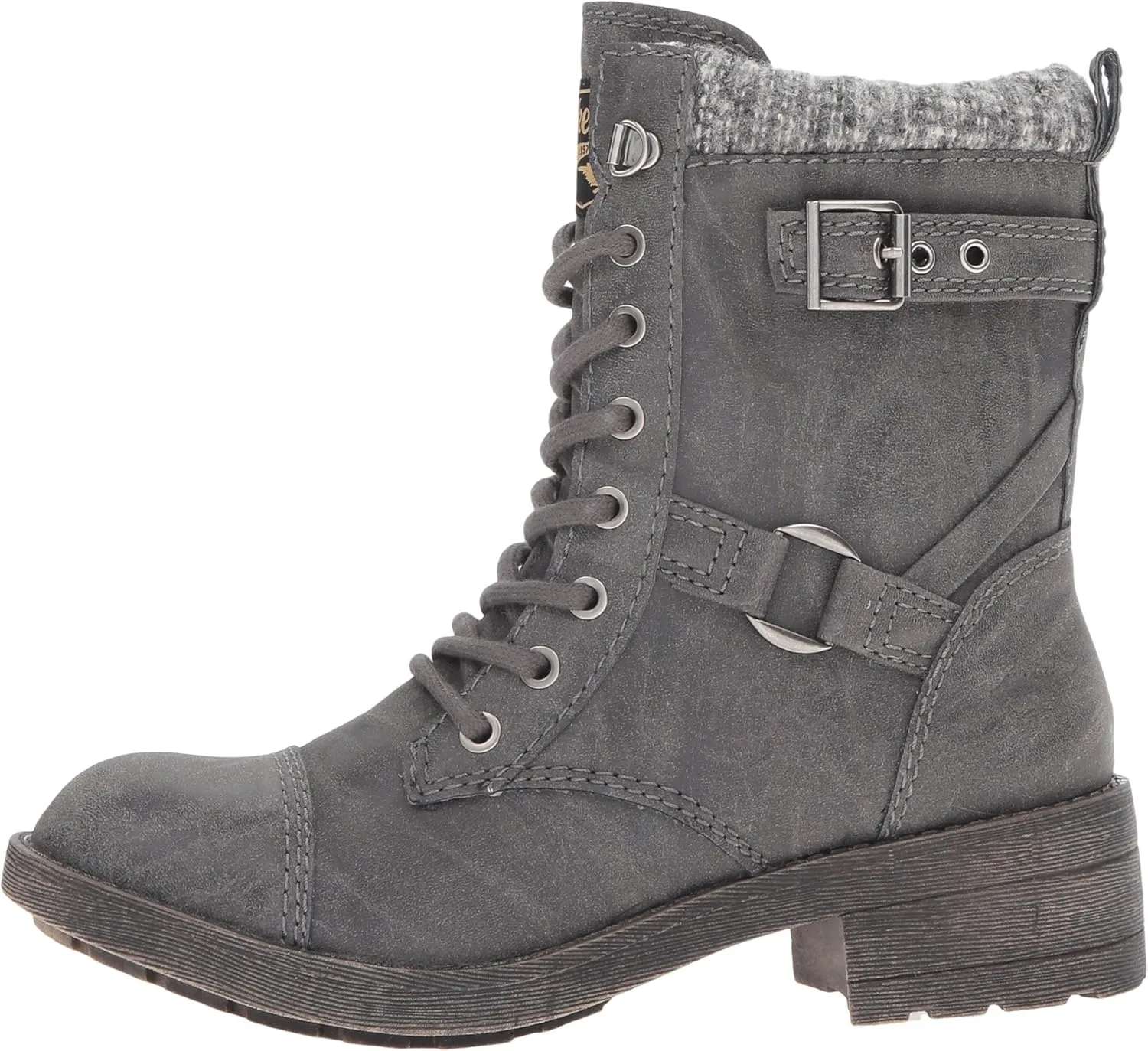 Rocket Dog Women's Trumble Heirloom Pu Mid Calf Boot