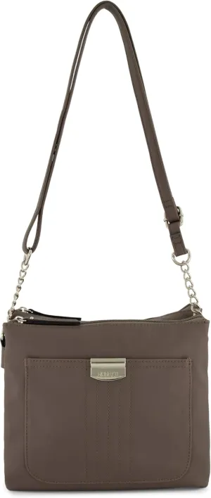 Rosetti Women's Midge Crossbody Bag, Faux Leather Purse, Adjustable Strap