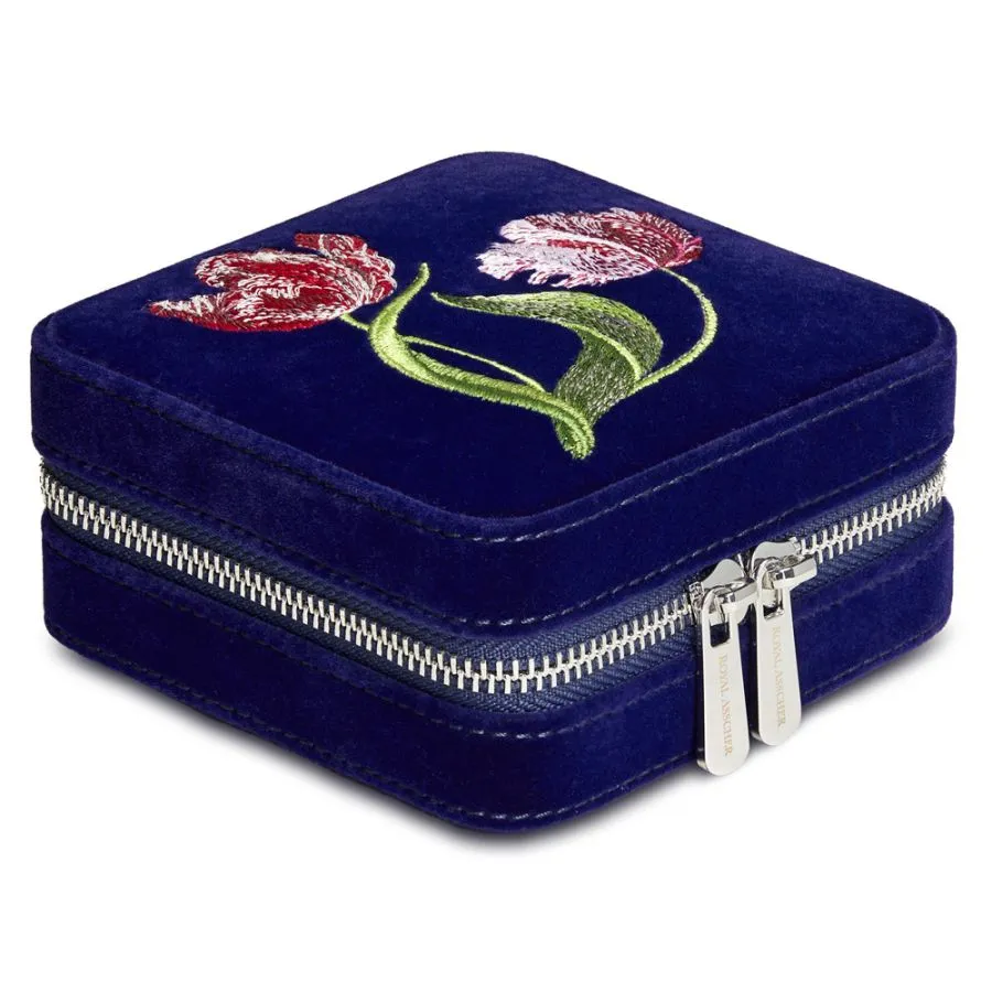Royal Asscher Square Jewelry Zip Case