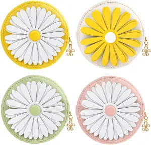 RP Remarkable Power, 4 Pack Daisy Flower Crossbody Bag Cute Purses Handbags for Gift 4 Colors