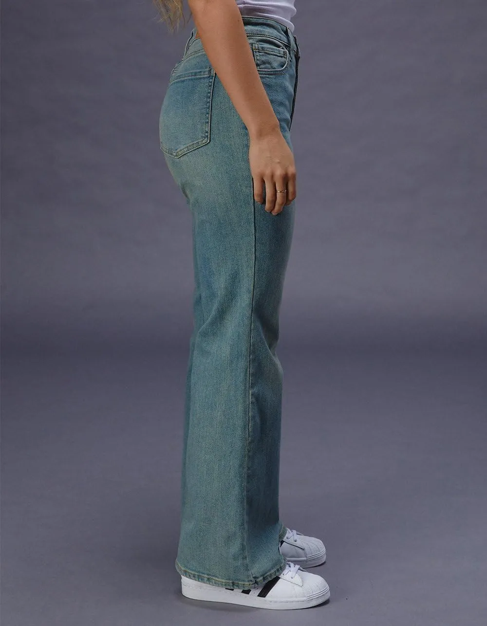 Rsq High Rise Flare Jeans