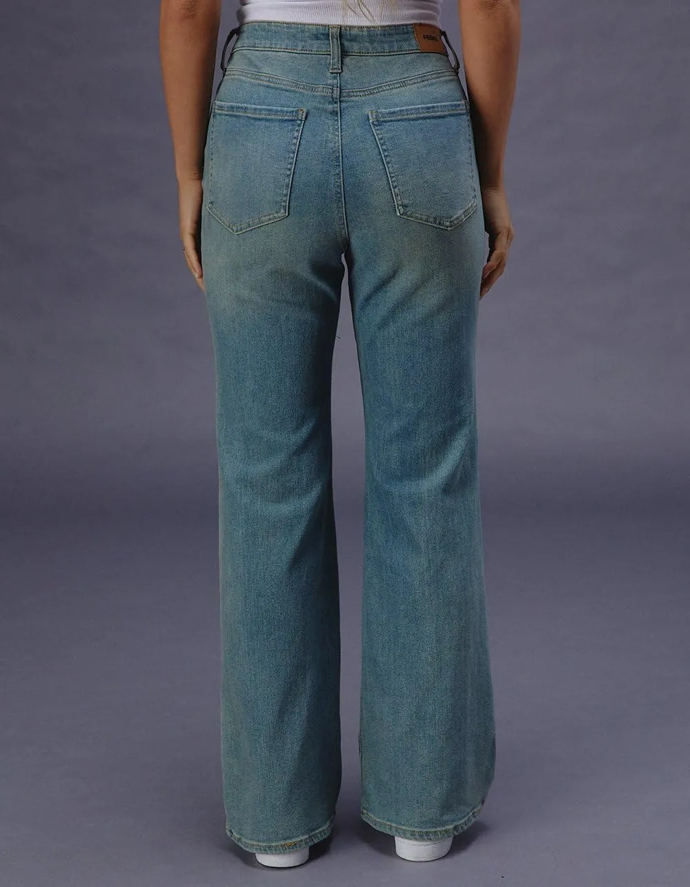 Rsq High Rise Flare Jeans