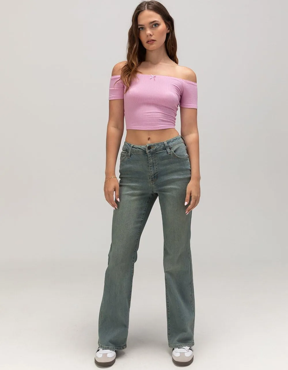 Rsq High Rise Flare Jeans
