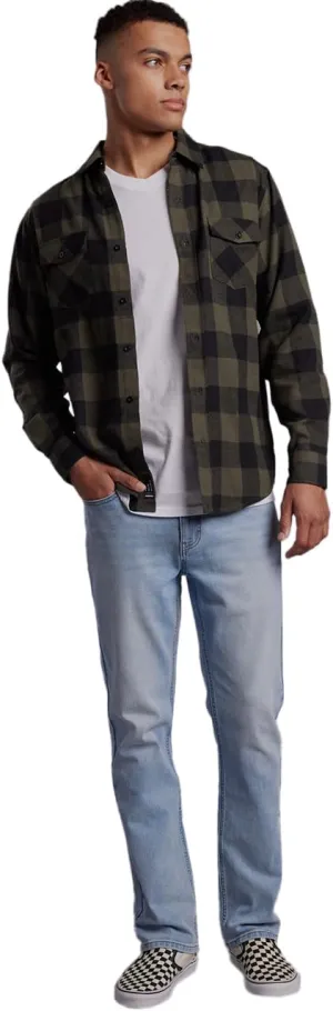 Rsq Mens Slim Straight Light Stone Denim Jeans