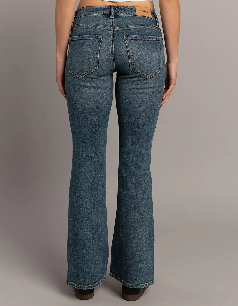 Rsq Womens Low Rise Flare Jeans