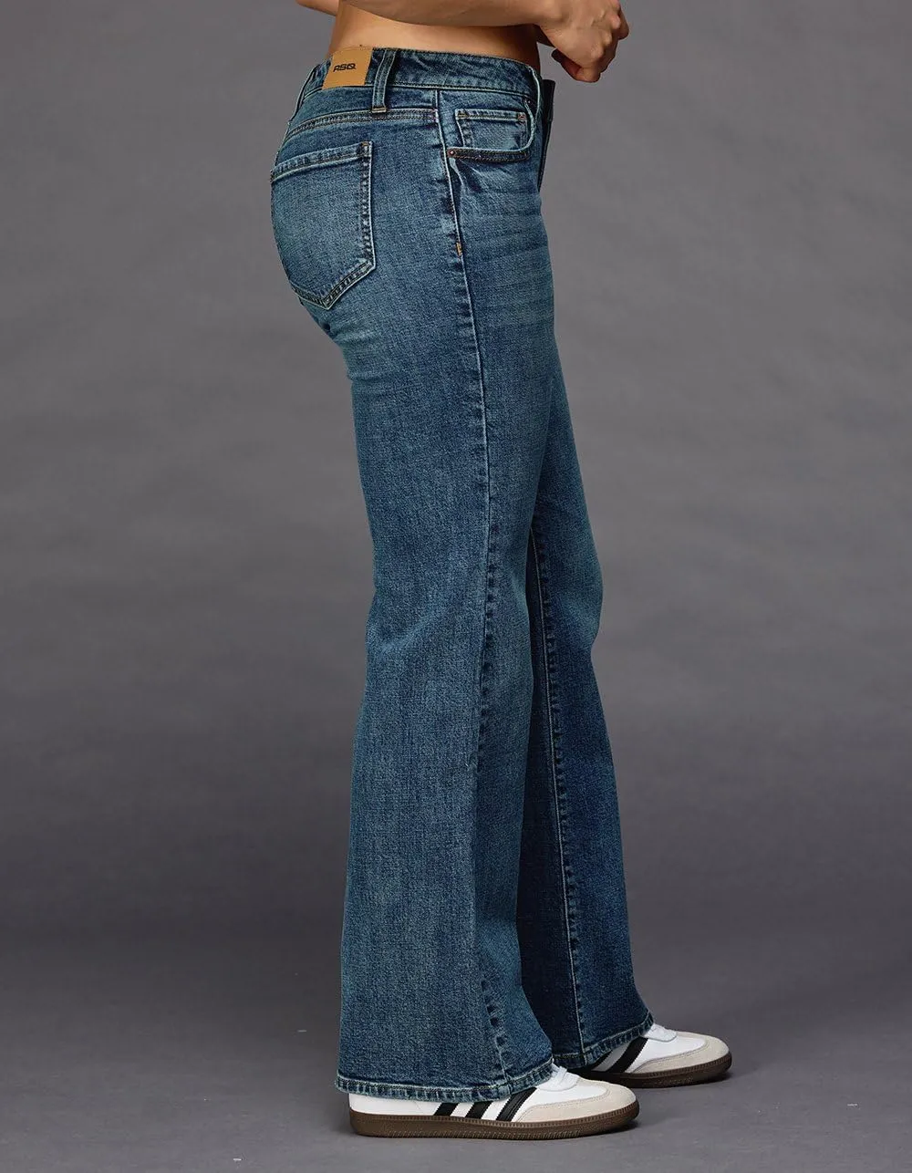 Rsq Womens Low Rise Flare Jeans