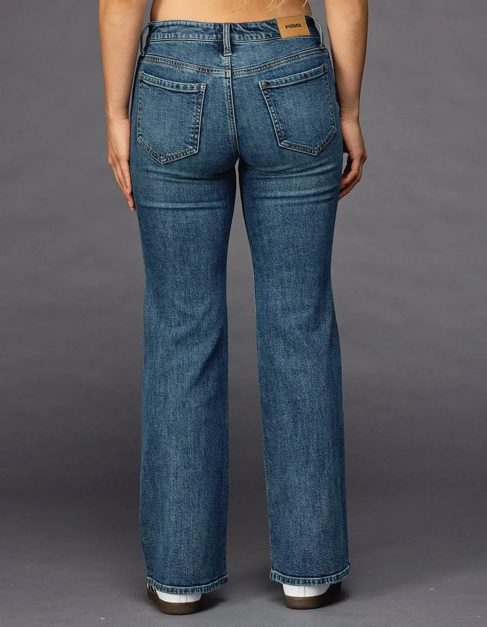 Rsq Womens Low Rise Flare Jeans