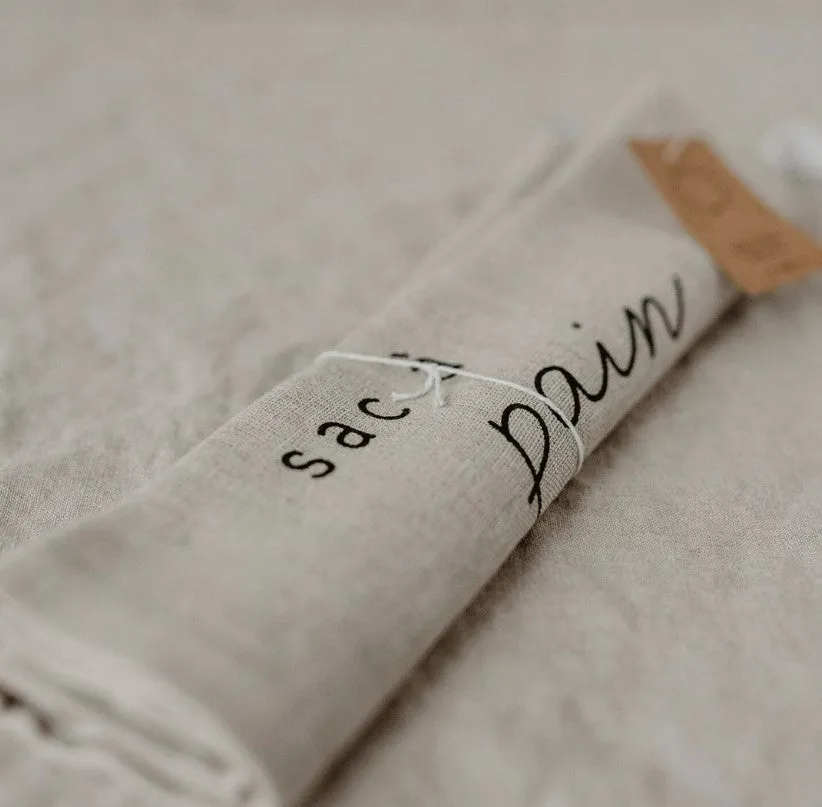 Sac a pain made of linen