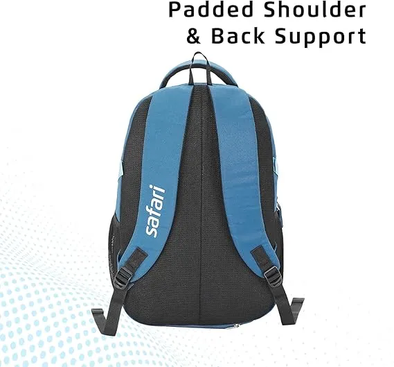 Safari Omega DLX 19" Laptop Backpack - Teal