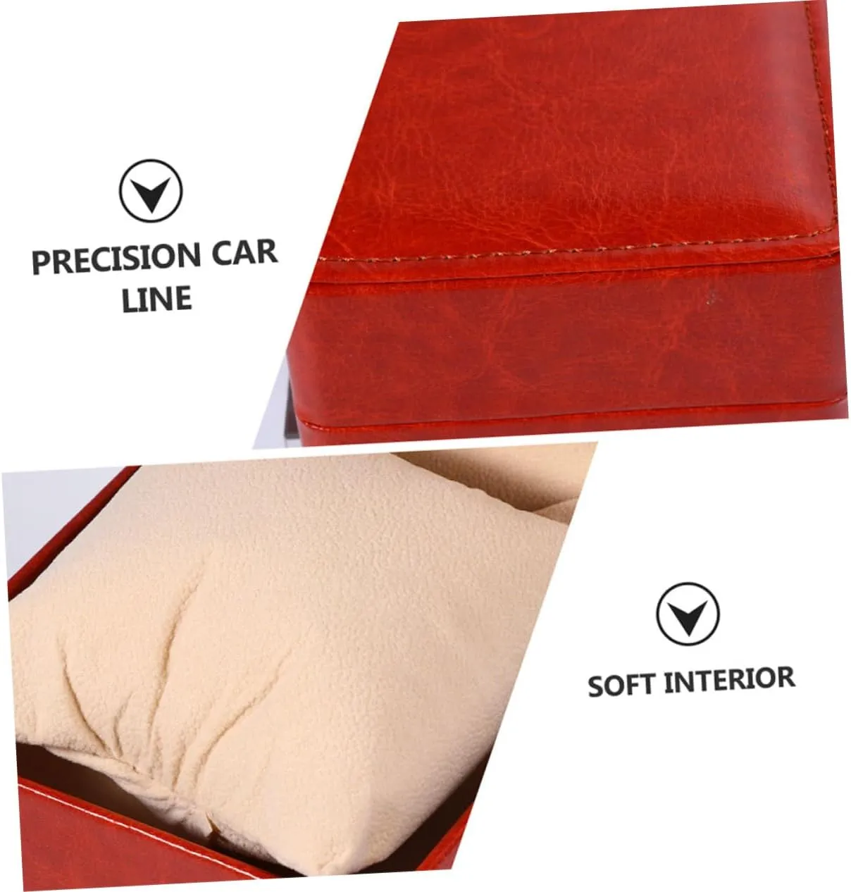 SAFIGLE Classic Watch Collection Box Pu Leather Watch Storage Case Elegant Design