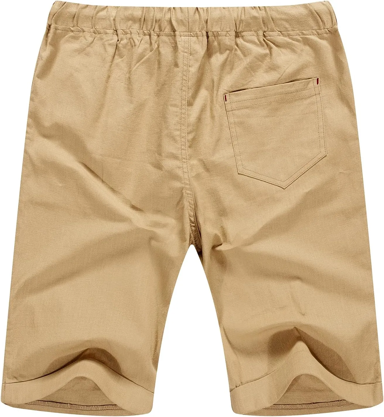 Sailwind Men’s Linen Shorts Casual Drawstring Summer Beach Shorts
