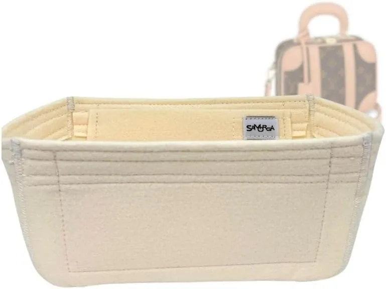 SAMORGA (1-295/ LV-Mini-Luggage-BB) Bag Organizer for LV Mini Luggage BB 2mm Cream