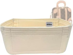 SAMORGA (1-295/ LV-Mini-Luggage-BB) Bag Organizer for LV Mini Luggage BB 2mm Cream