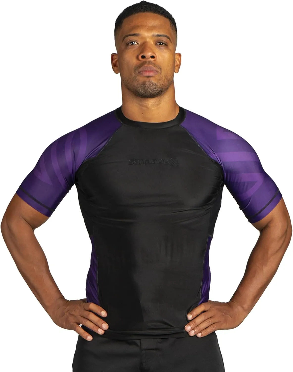 Sanabul Essential Short Sleeve Rash Guard MMA BJJ Wrestling Grappling Jiu Jitsu