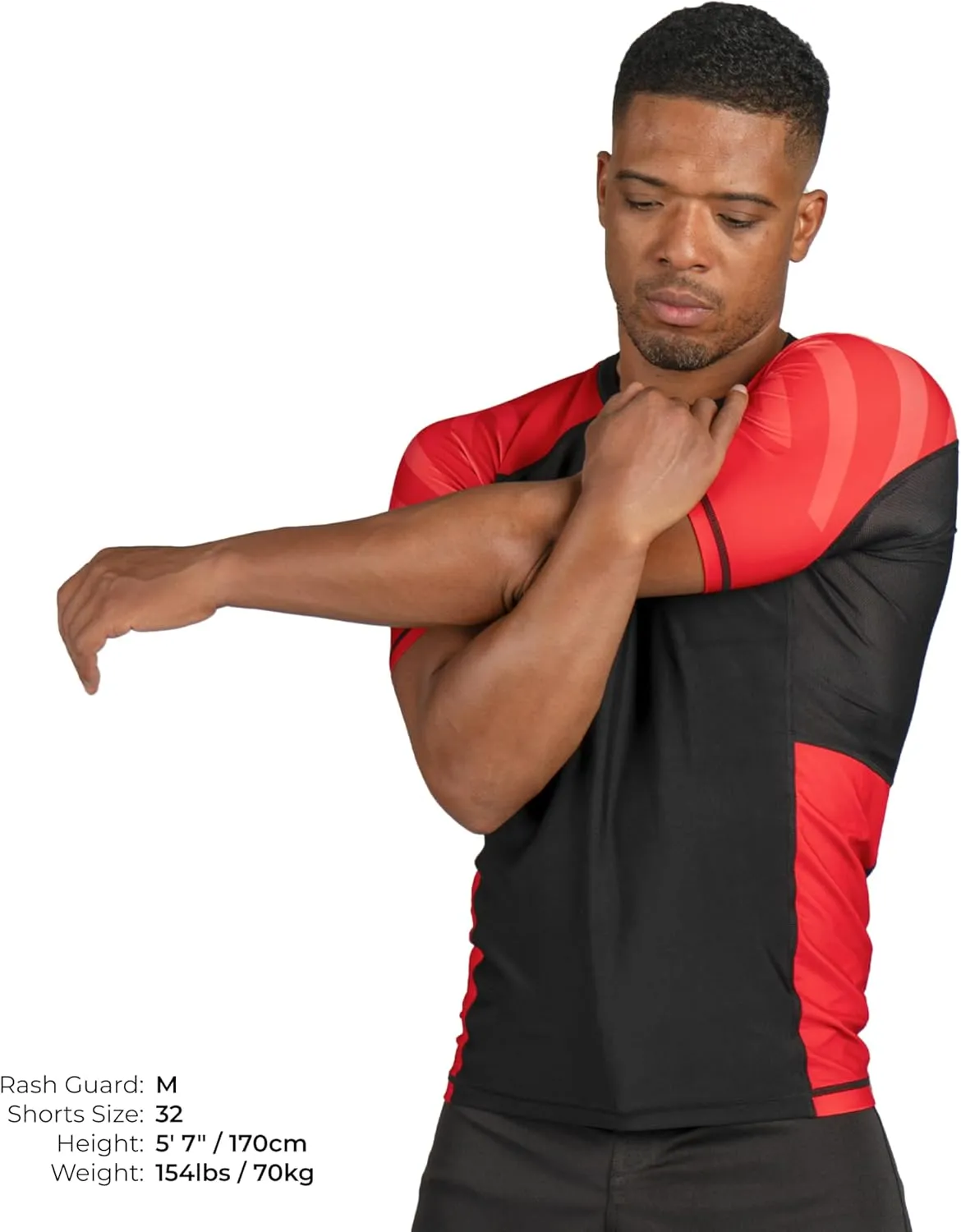 Sanabul Essential Short Sleeve Rash Guard MMA BJJ Wrestling Grappling Jiu Jitsu