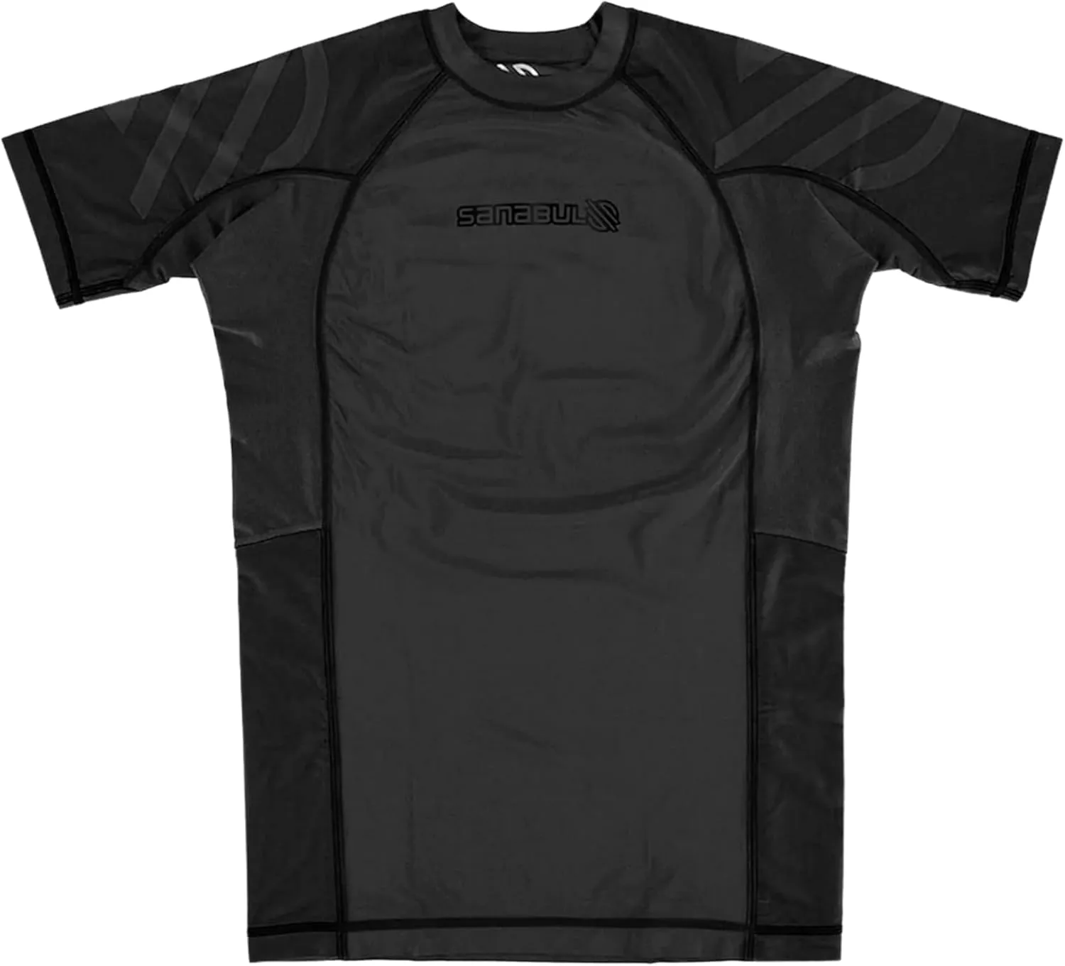 Sanabul Essential Short Sleeve Rash Guard MMA BJJ Wrestling Grappling Jiu Jitsu