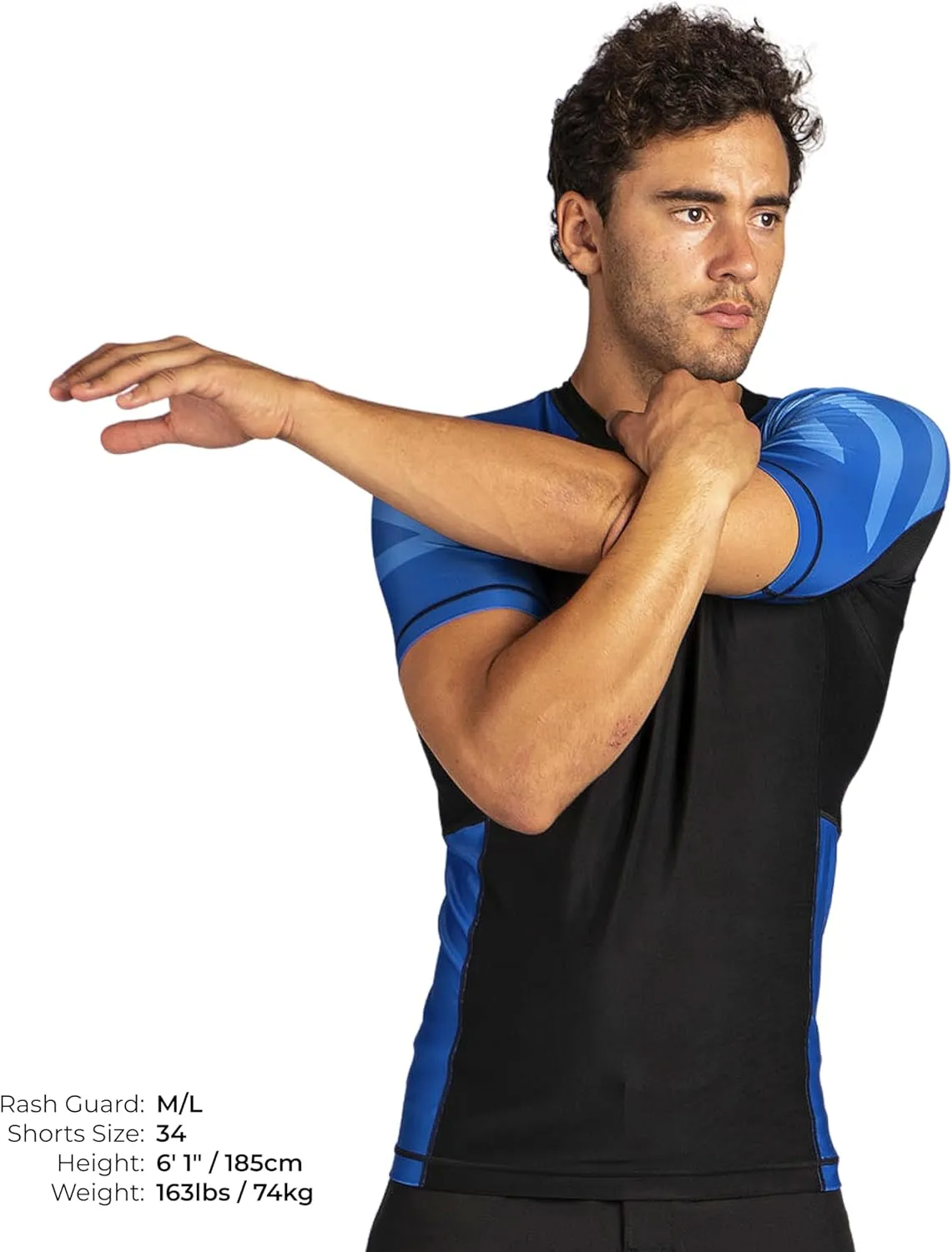 Sanabul Essential Short Sleeve Rash Guard MMA BJJ Wrestling Grappling Jiu Jitsu
