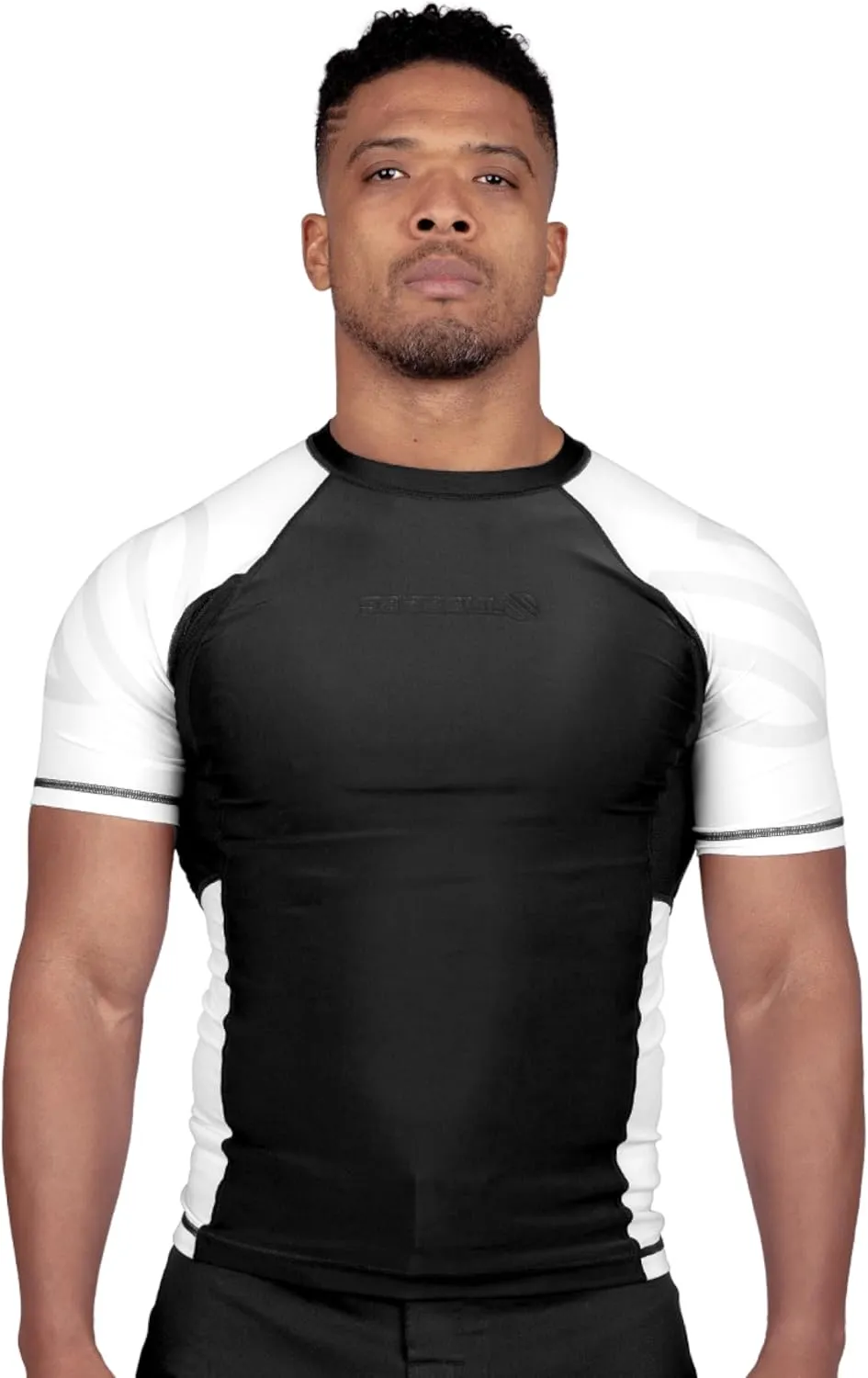 Sanabul Essential Short Sleeve Rash Guard MMA BJJ Wrestling Grappling Jiu Jitsu