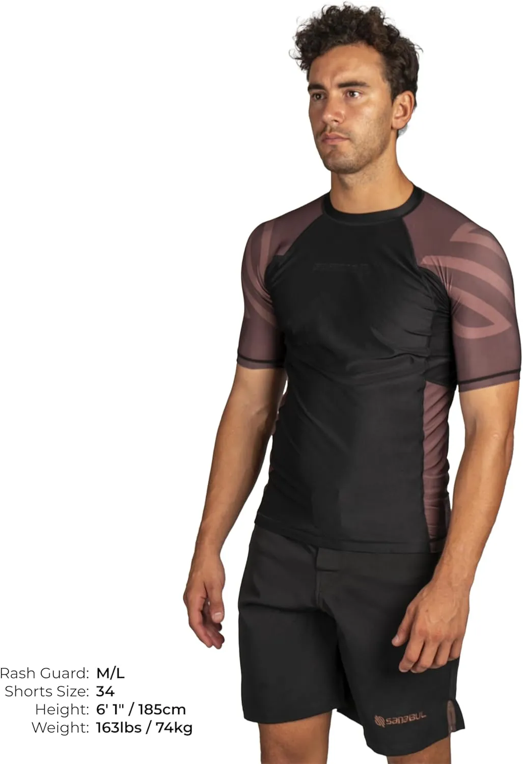Sanabul Essential Short Sleeve Rash Guard MMA BJJ Wrestling Grappling Jiu Jitsu