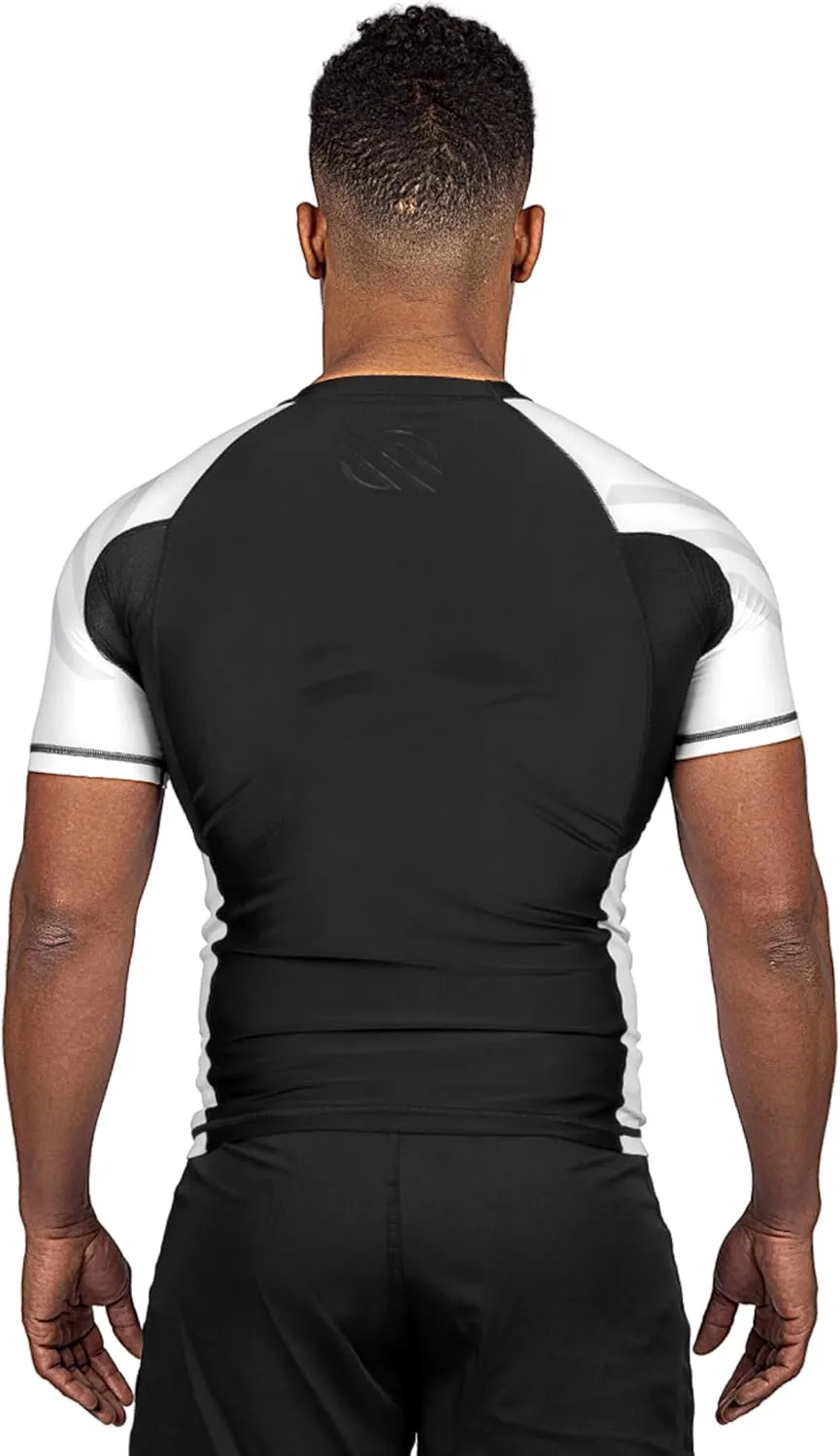 Sanabul Essential Short Sleeve Rash Guard MMA BJJ Wrestling Grappling Jiu Jitsu