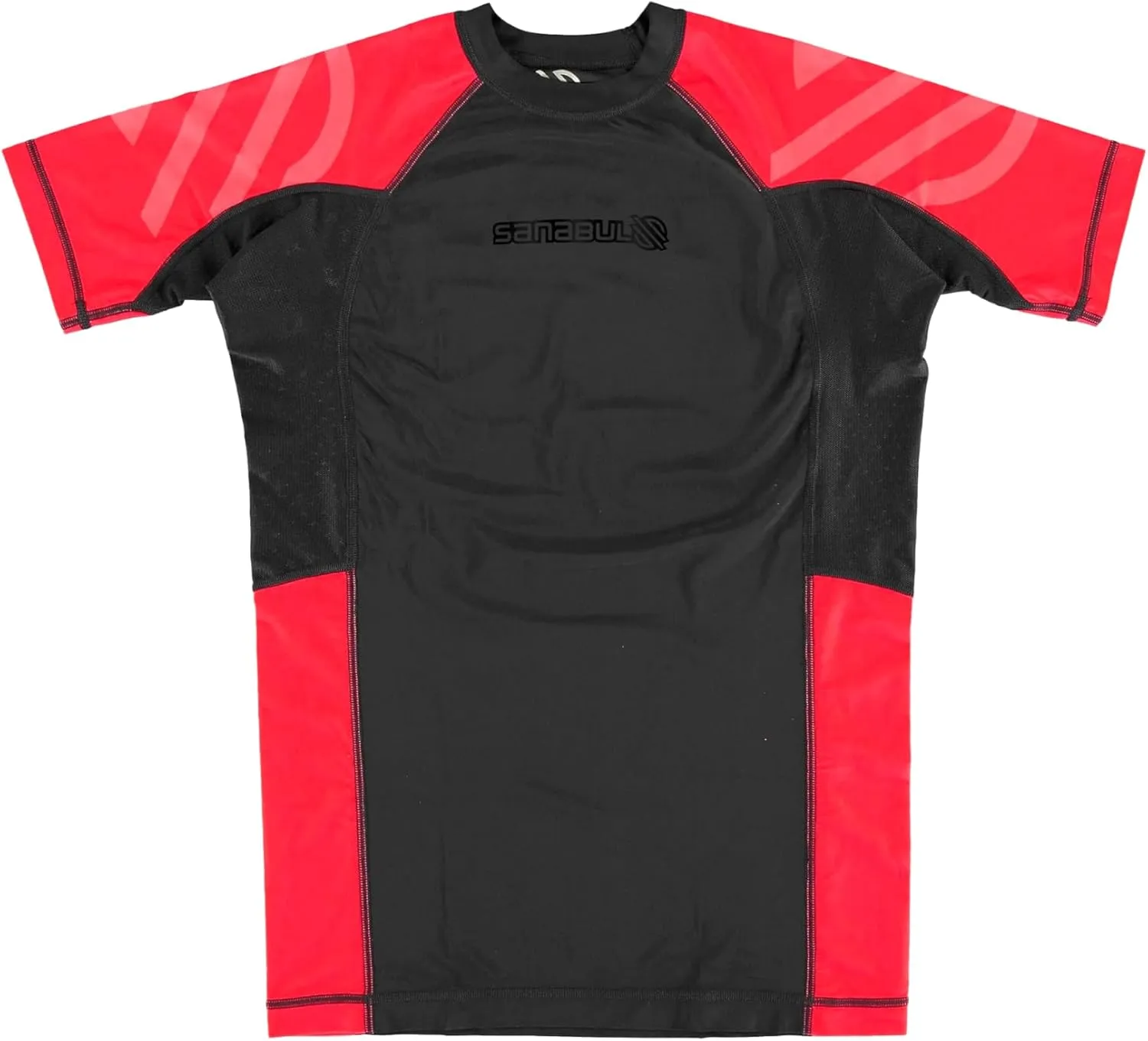 Sanabul Essential Short Sleeve Rash Guard MMA BJJ Wrestling Grappling Jiu Jitsu