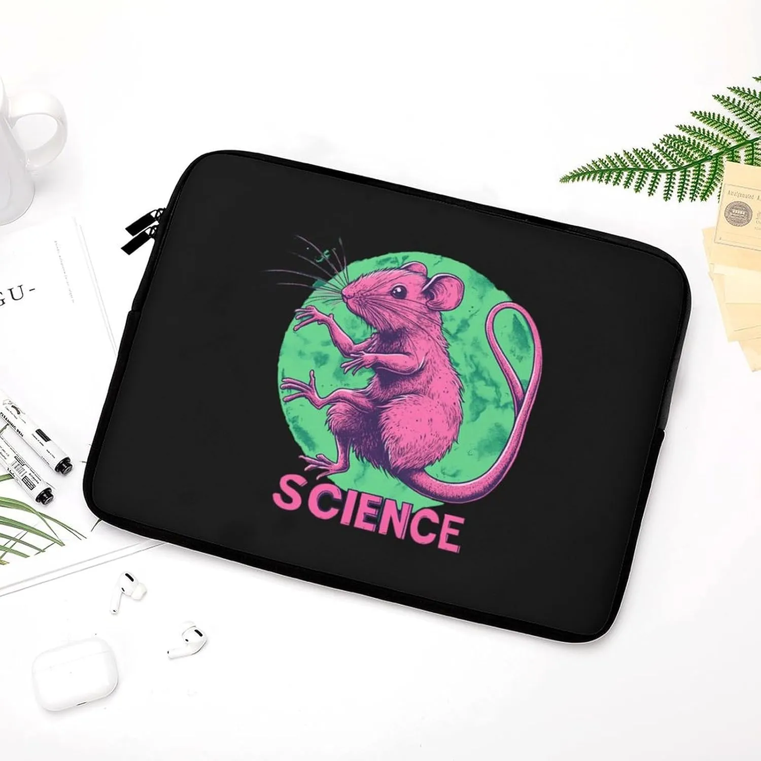 Scientific Mutant Mice Casual Laptop Bag Sleeve Cover Computer Carrying Case for Office Travel 12inch