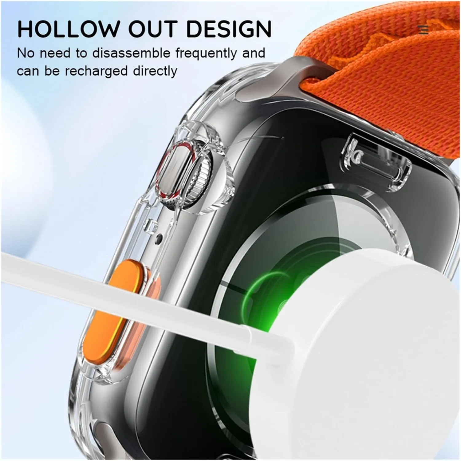 SERDAS Watch Case For Apple Watch S10 42mm 46mm No Screen Protector Full HD TPU Bumper Cover For iWatch Series 10 Watch Cases