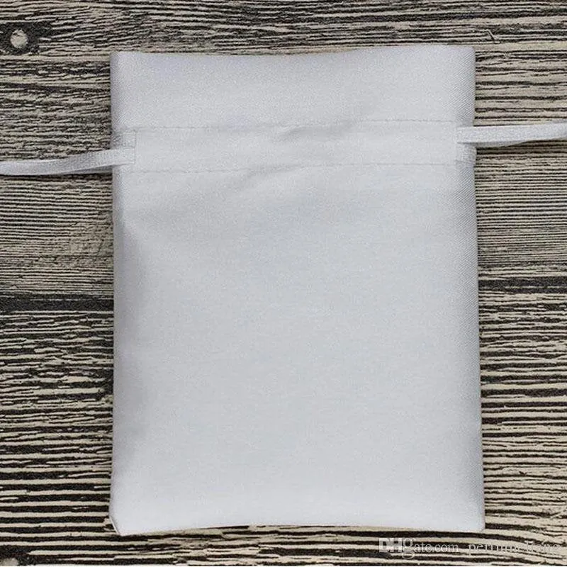 Set of 20 White Satin Favor Bags Personalised satin favor bags,Personalised logo favor bags,Wedding Favors,Merchandise Bags,Jewelry Bags
