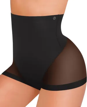 SHAPELLX Women's Shapewear Panties Tummy Control Underwear High Waist Body Shaper Breathable Compression Briefs Girdle
