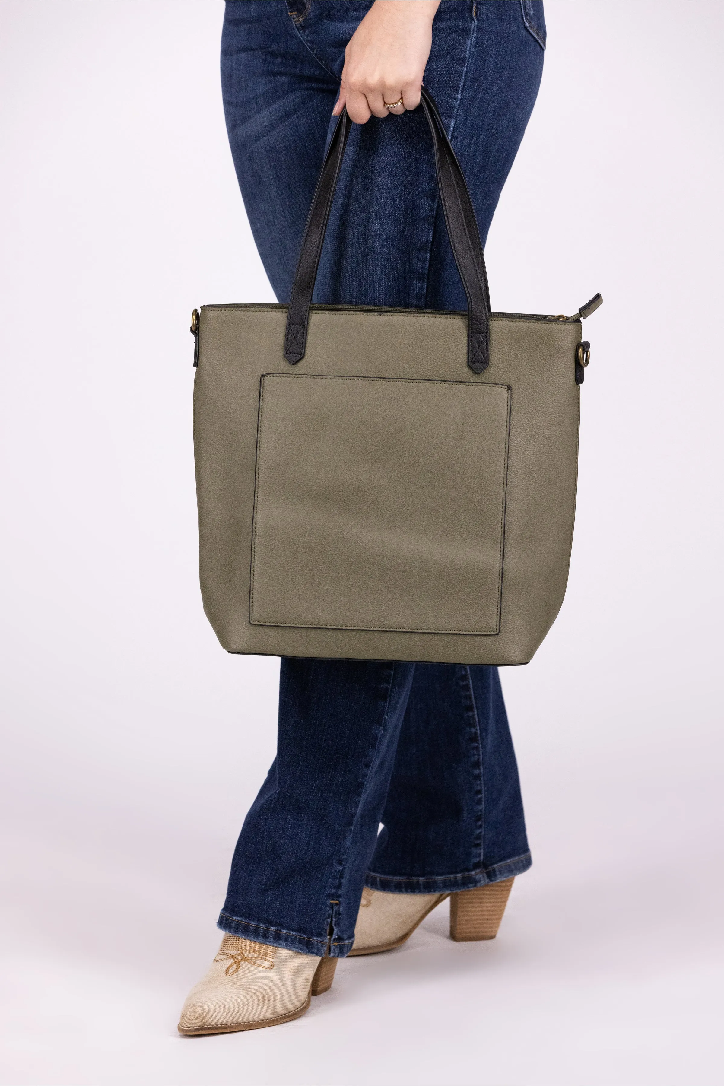 Shirley Vegan Leather Tote