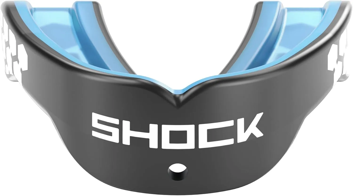 Shock Doctor Mouth Guard Football, Sports Mouth Guard with Convertible Helmet Strap