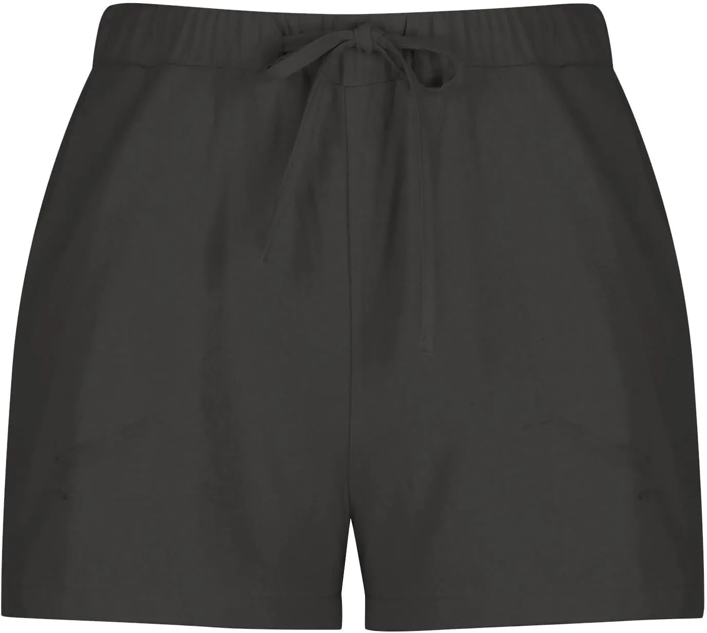 Shorts for Women 2025 Summer Linen Shorts Drawstring High Waisted Lightweight Casual Beach Vacation Outfit