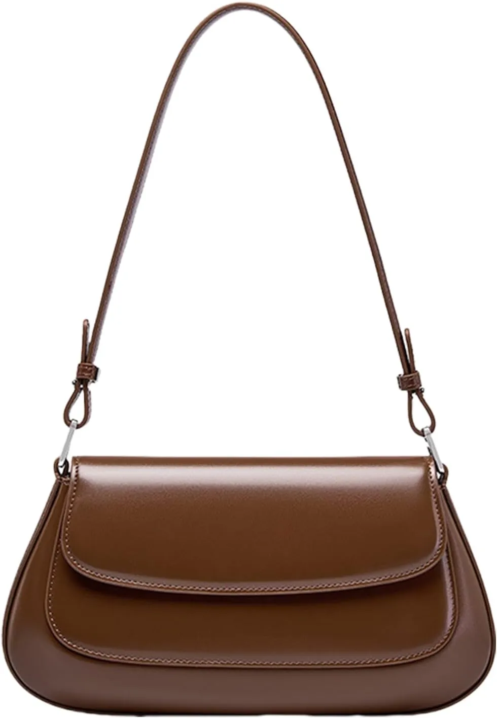 Shoulder Handbag，Fashionable Multipurpose Shoulder Bag for Women Faux Leather Underarm Handbag with Adjustable Strap Crossbody Purse