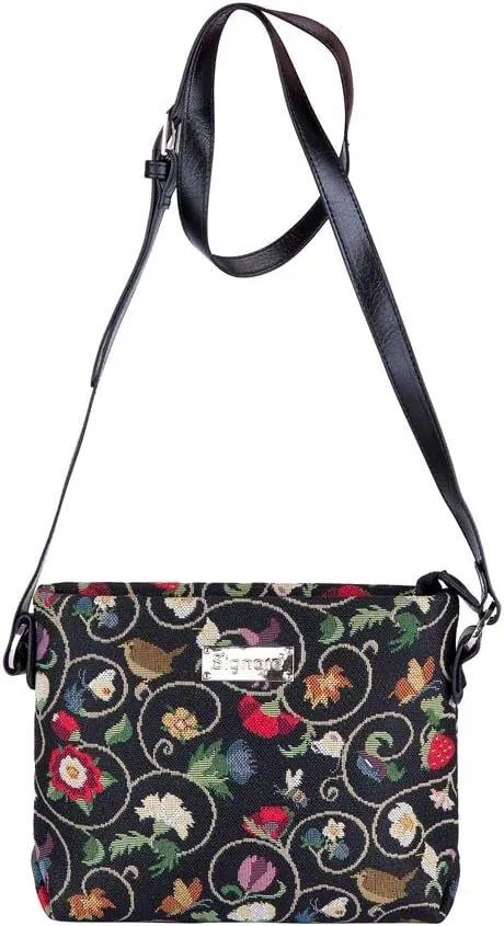 Signare Tapestry Crossbody Bag Sling Shoulder Purse for Women