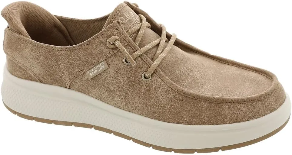 Skechers Women's Hands Free Slip-ins Skip Cute Wave-Stay Serene Moccasin
