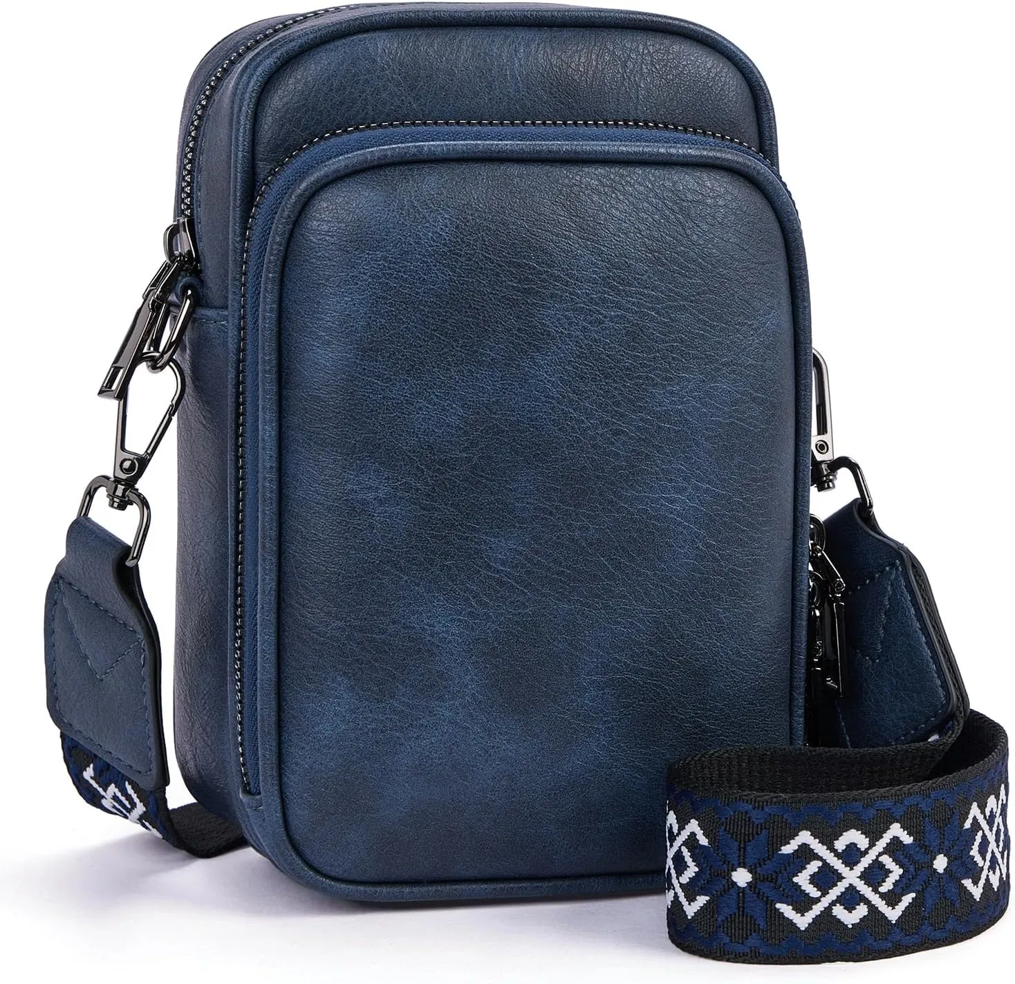Small Crossbody Bags for Women Trendy,Vegan Leather Cell Phone Purse Crossbody Handbag Purse with Built in Wallet