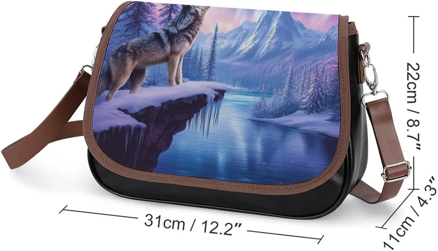 Small Crossbody Shoulder Purse for Women Men, Pu Leather Travel Purse Waterproof Cross Body Bags