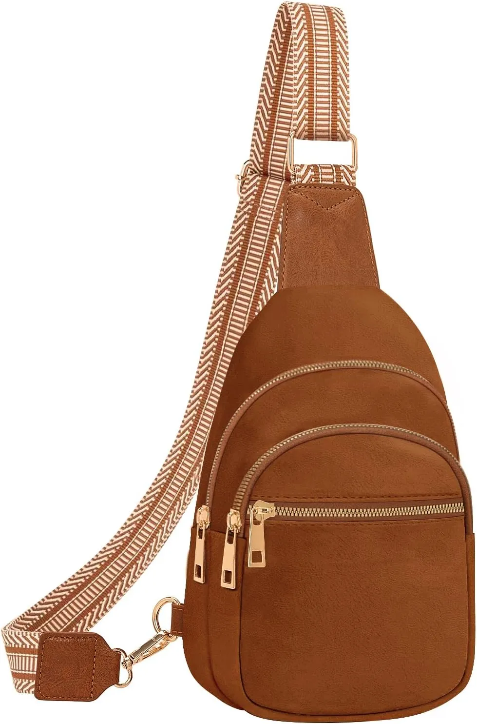 Small Leather Sling Bags for Women Fashion Crossbody Backpack Purse Sling Crossbody Bgas